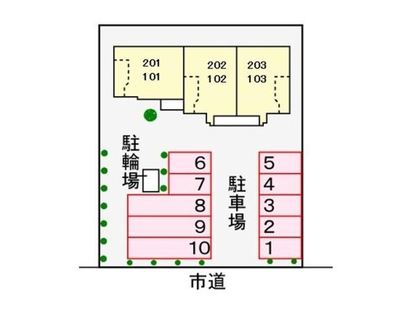 ヒラソール（連取町）の物件外観写真